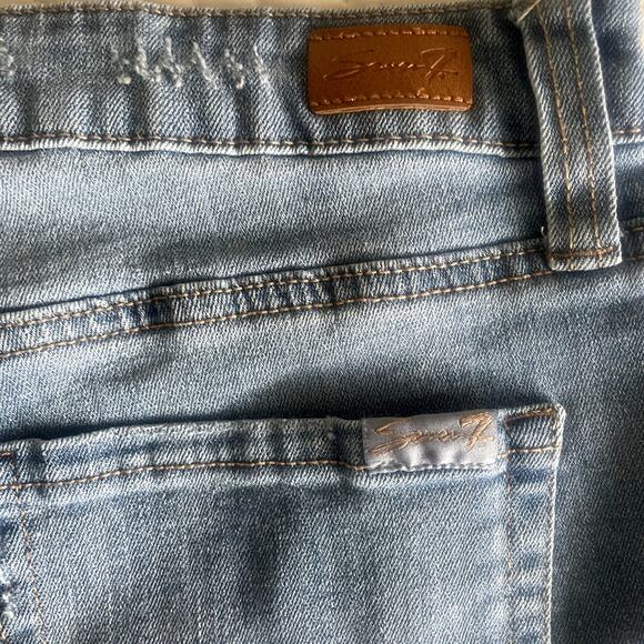 Seven 7 Weekend Short Denim Jeans Shorts SZ 6 - Picture 5 of 6
